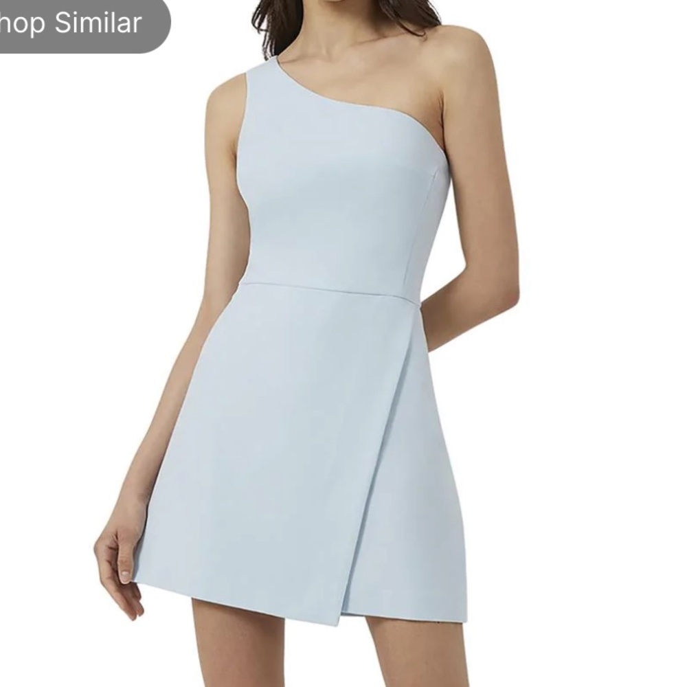 Whisper One Shoulder Mini Dress